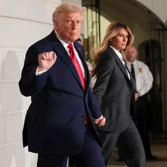 خروج ترامپ از کاخ سفید