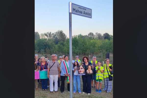 Italian city dedicates riverside green space to Mahsa Amini