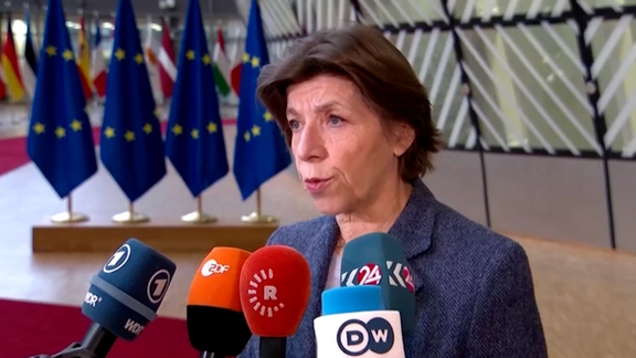 French Foreign Minister Catherine Colonna (January 23, 2023)