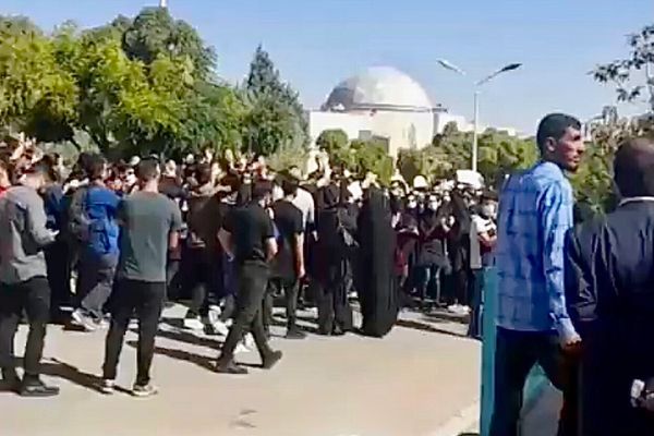 Coverage Of Nationwide Protests In Iran On October 8