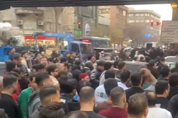 Tehran shopkeepers protest as rial falls to historic low
