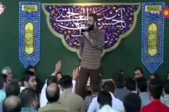 مداحی زنده اردیبهشت ۱۳۹۸ که موجب اخراج مدیر شبکه پنج شد