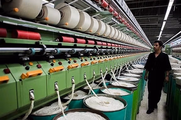 A view from Polyacryl Iran factory in Isfahan (Esfahan)