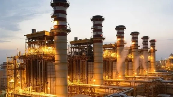 Damavand power plant near Tehran