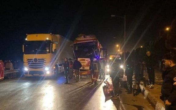 برخورد اتوبوس با نمازخانه در شیروان یک کشته و سه مصدوم بر جا گذاشت