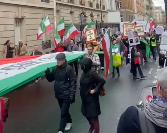 اعتراض ایرانیان به جمهوری اسلامی در کشورهای مختلف همزمان با سالگرد انقلاب ۵۷