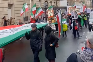 اعتراض ایرانیان به جمهوری اسلامی در کشورهای مختلف همزمان با سالگرد انقلاب ۵۷