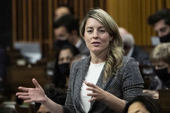 وزیر خارجه کانادا تصمیم جمهوری اسلامی برای اعدام معترضان را ارعاب مردم ایران خواند