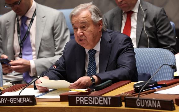 دبیرکل سازمان ملل: از اسرائیل و ایران میخواهم که به صلح فرصتی بدهند