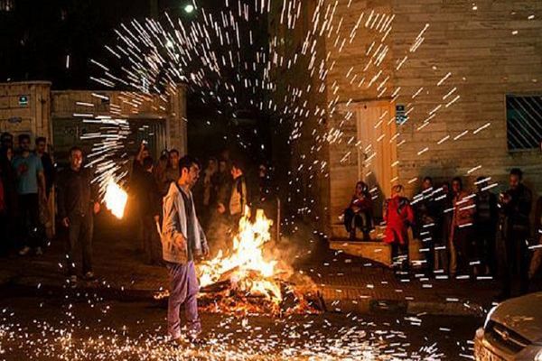 Young Iranians turn ancient bonfire festival into night of defiance