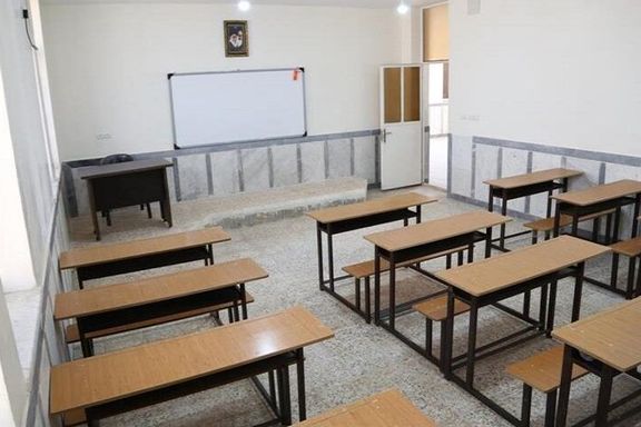 An empty classroom in Iran. (File photo)