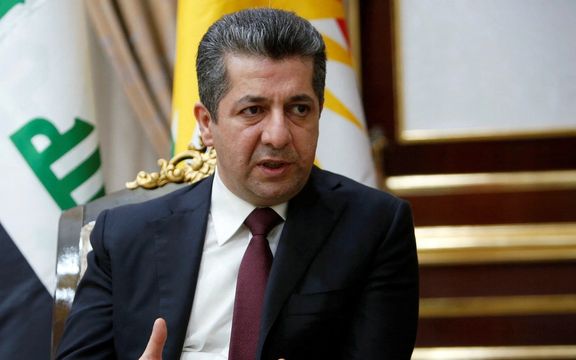 نخست وزیر اقلیم کردستان عراق: ایران غیرنظامیان بیگناه را در حمله موشکی به اربیل کشت