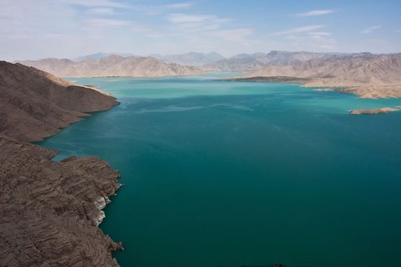 Helmand water dam reservoir in Afghanistan.