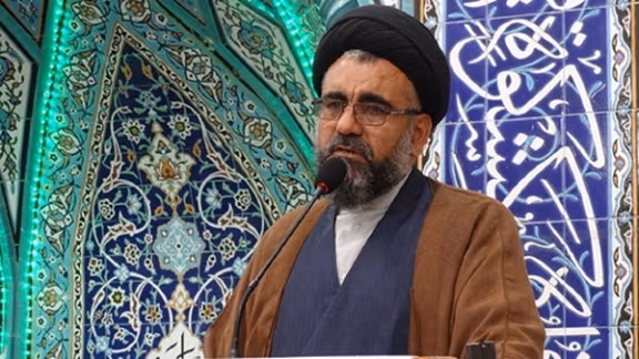 Friday prayer leader of Bushehr, Gholamreza Hashemi.