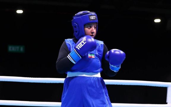 فاطمه رستگار نخستین مدال تاریخ بوکس زنان ایران در آسیا را کسب کرد