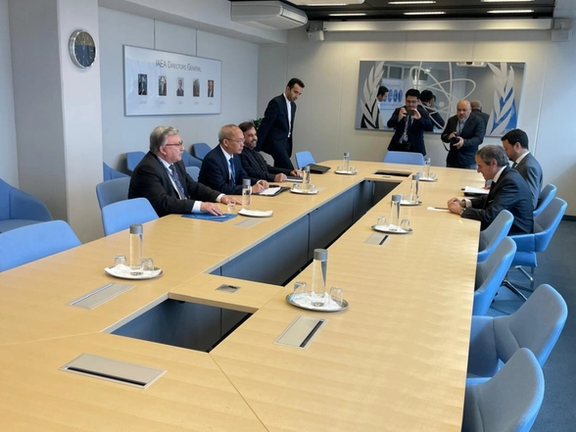 Iran, Russia, China meet IAEA chief in Vienna