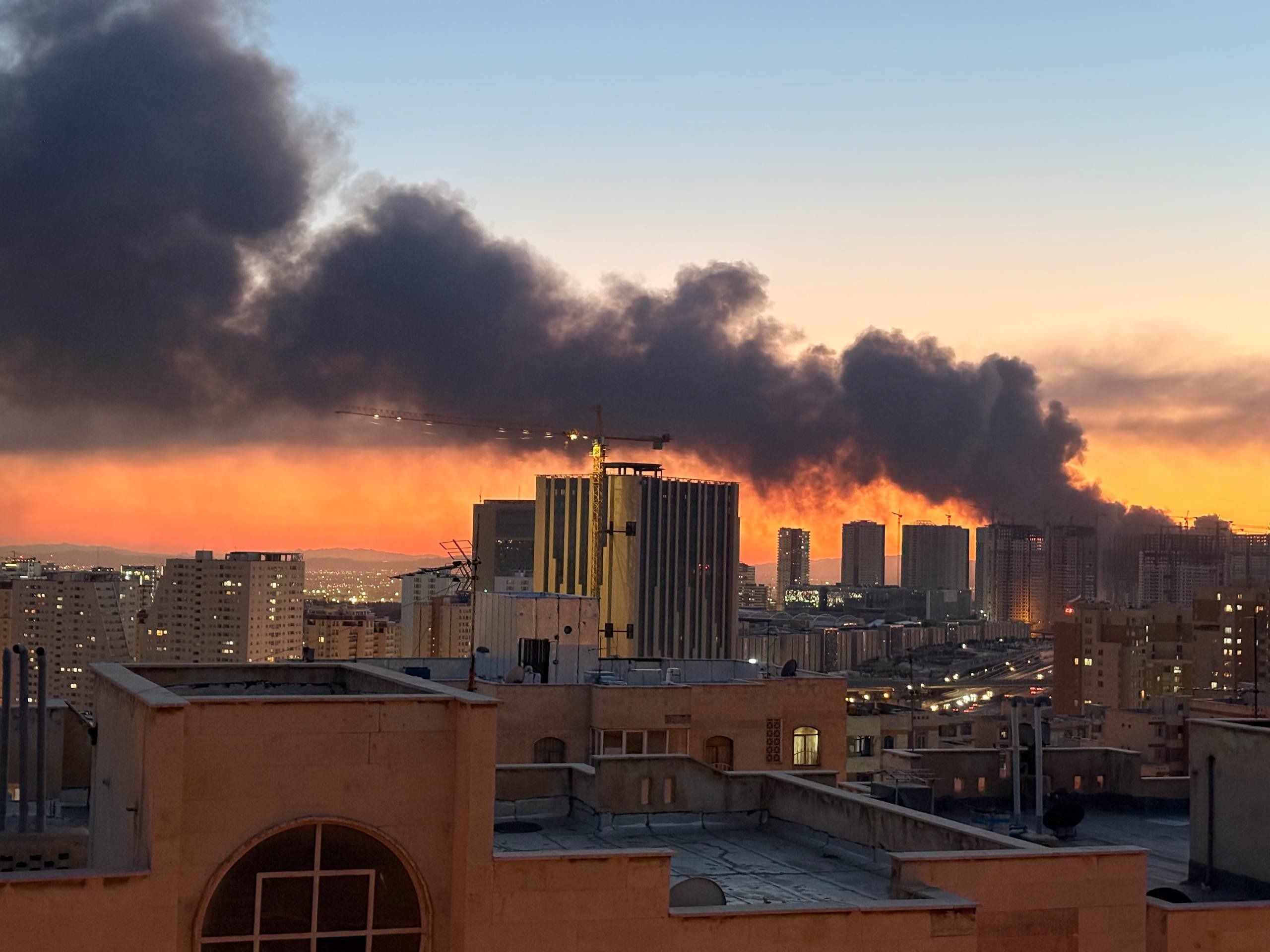 حملات بسیار سنگین آمریکا و اسرائیل به تهران