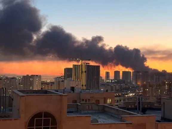 حملات بسیار سنگین آمریکا و اسرائیل به تهران