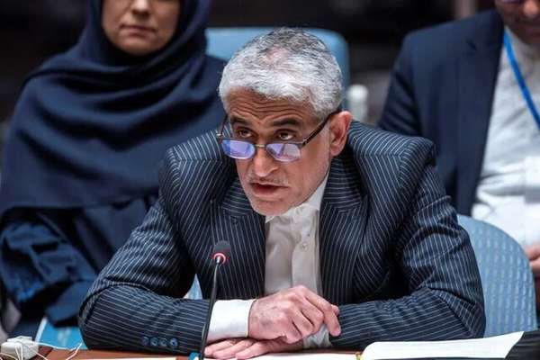مندوب إيران في الأمم المتحدة: إعادة العقوبات غير قانونية وتهدد مصداقية مجلس الأمن
