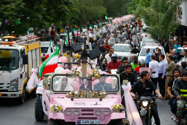 State-backed rallies in Iran add matchmaking stalls to push marriage drive