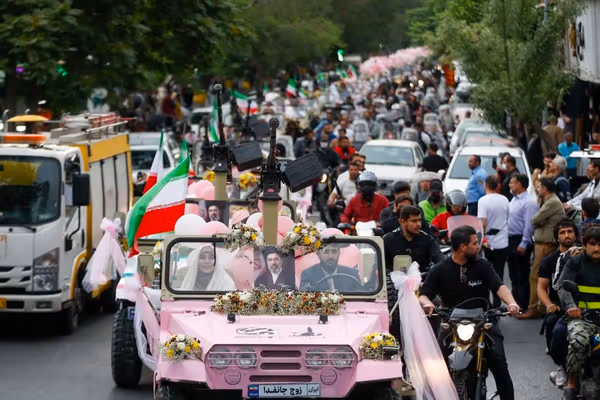 State-backed rallies in Iran add matchmaking stalls to push marriage drive