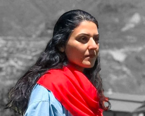 Iranian civil rights activist Golrokh Iraee