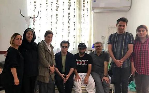 تعدادی از سینماگران سرشناس با خانواده کیان پیرفلک دیدار کردند