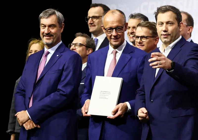 مرتس وعده اصلاحات در آلمان داد؛ کابینه کامل دولت معرفی شد