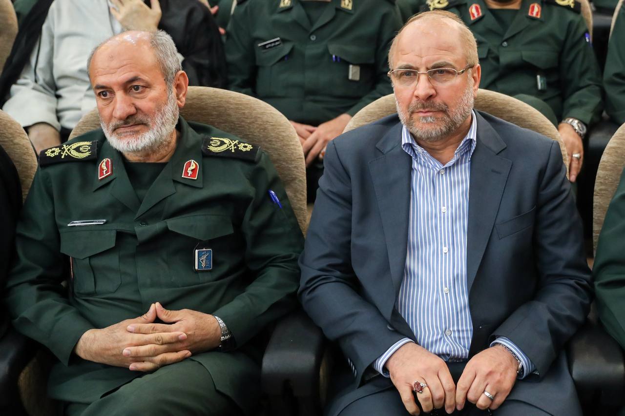 پیام قالیباف به مجتبی خامنه‌ای: اگر دشمن زیاده‌خواهی کند، دست‌مان روی ماشه است