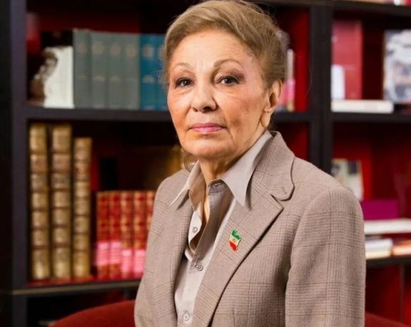 Iran's former queen Farah Pahlavi