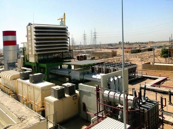 Dibis power plant in the Iraqi city of Kirkuk
