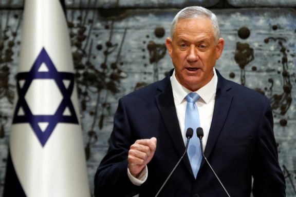 Israeli defense minister Benny Gantz
