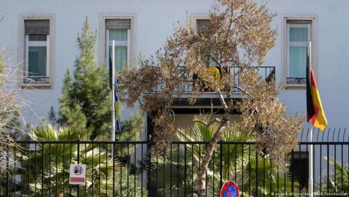 German embassy in Tehran keeps visa services suspended