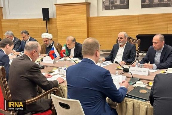 Ali-Akbar Ahmadian meeting with the Russian security council. Jan. 24, 2024