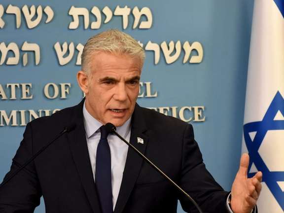 Israeli Prime Minister Yair Lapid