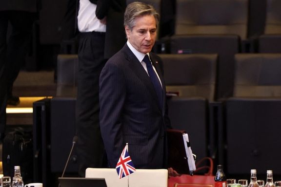 Secretary of State Antony Blinken during a NATO summit to discuss Russia's invasion of Ukraine, at the alliance's headquarters in Brussels, March 24, 2022
