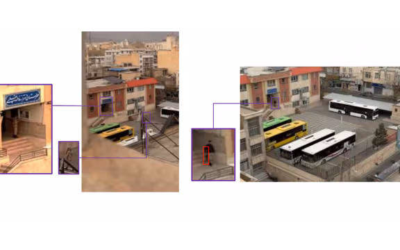 ویدیوها و گزارشهای شاهدان عینی از ۱۱ اسفند در محله پیروزی تهران نشان میدهد نیروهای نظامی در حیاط دبیرستان دخترانه فاطمه تعلیمی مستقر شدهاند؛ اتوبوسهایی نیز در نزدیکی محل دیده میشود و در تصاویر فردی مسلح قابل مشاهده است