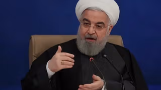 هشدار روحانی درباره خطر سرنگونی نظام