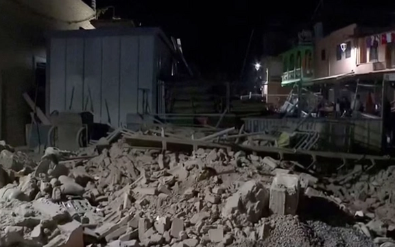 زلزلهای به بزرگی ۸/۶ در غرب مراکش دستکم ۲۹۶ کشته و ۱۵۰ زخمی به جا گذاشت