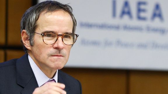 International Atomic Energy Agency (IAEA) Director General Rafael Grossi waits for the beginning of a board of governors meeting at the IAEA headquarters in Vienna, Austria, March 1, 2021.
