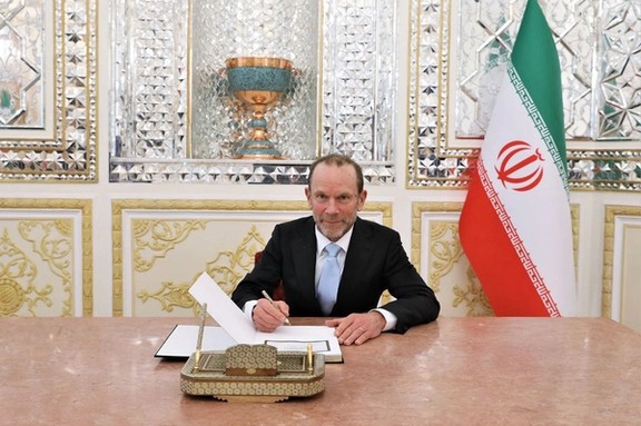 Australia’s ambassador to Iran Ian McConville