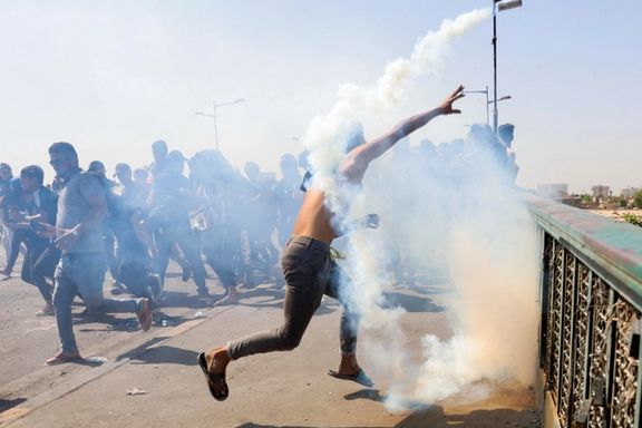 Protests in the Iraqi capital Baghdad
