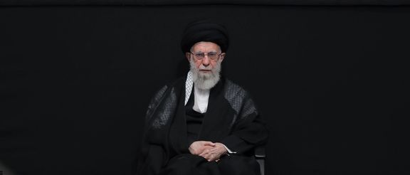 Iran’s ruler Ali Khamenei during a religious ceremony on July 26, 2023