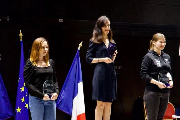 حجازیپور، فاتح مسابقات شطرنج قهرمانی فرانسه