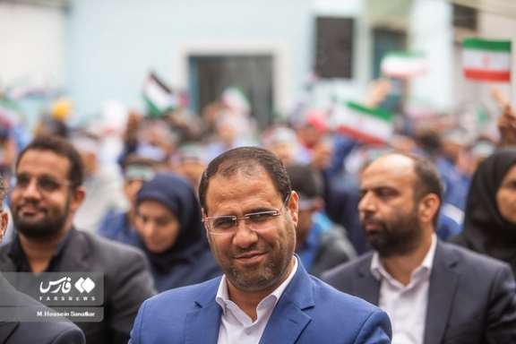 Iran's Minister of Education Reza Morad Sahraei during an event in Tehran on November 4, 2023