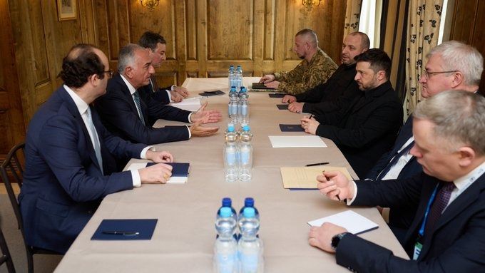 زلنسکی در دیدار با شاهزاده پهلوی: بر حمایت از مردم ایران و تقویت تحریم‌ها تمرکز کردیم