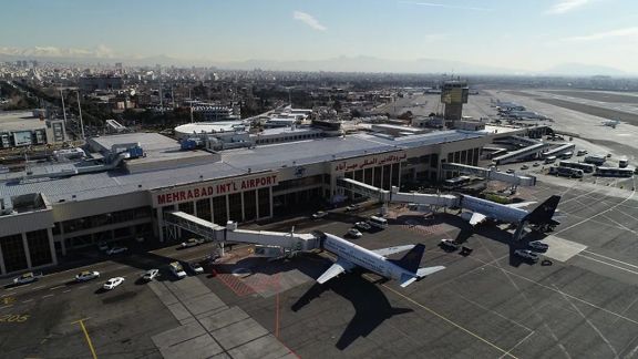A view from Mehrabad airport in Tehran