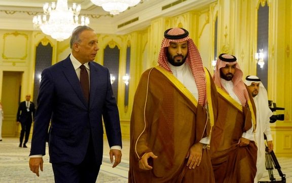 دیدار نخست وزیر عراق با ولیعهد عربستان سعودی