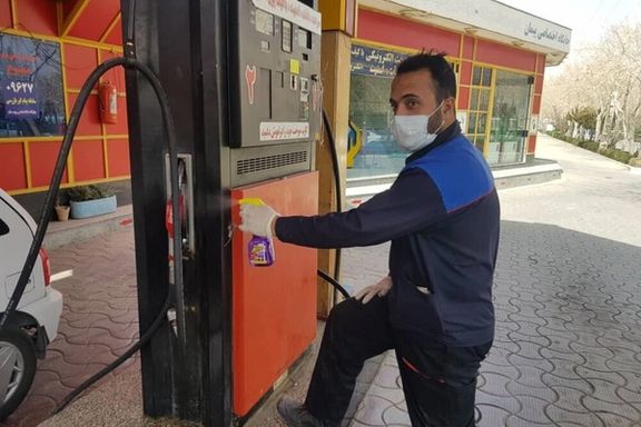 A gas station in Tehran, Iran.