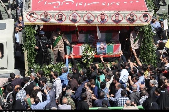 Iran Holds Funeral For IRGC Officers Killed In Damascus Consulate Strike